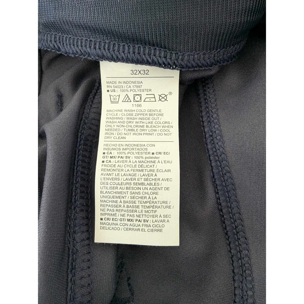 Old Navy Active Tech Hybrid Slim Pants Mens 32x32 Navy Blue 4-Way Stretch New - Picture 5 of 9